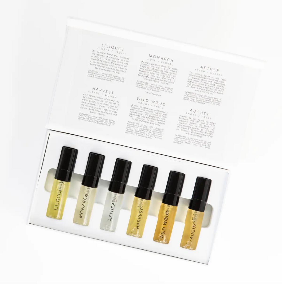 Vanessa Megan Mini Eau de Parfum Collection | 100% Natural | 6 x 3ml Regular price