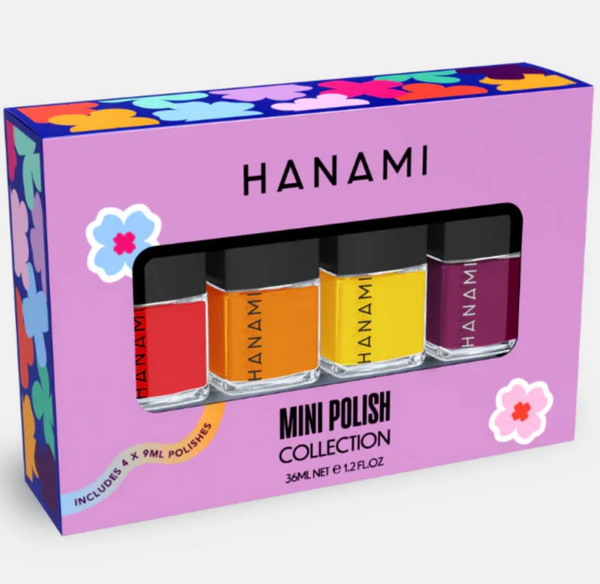 Hanami Nail Polish Collection Calypso 9m x 4 pack