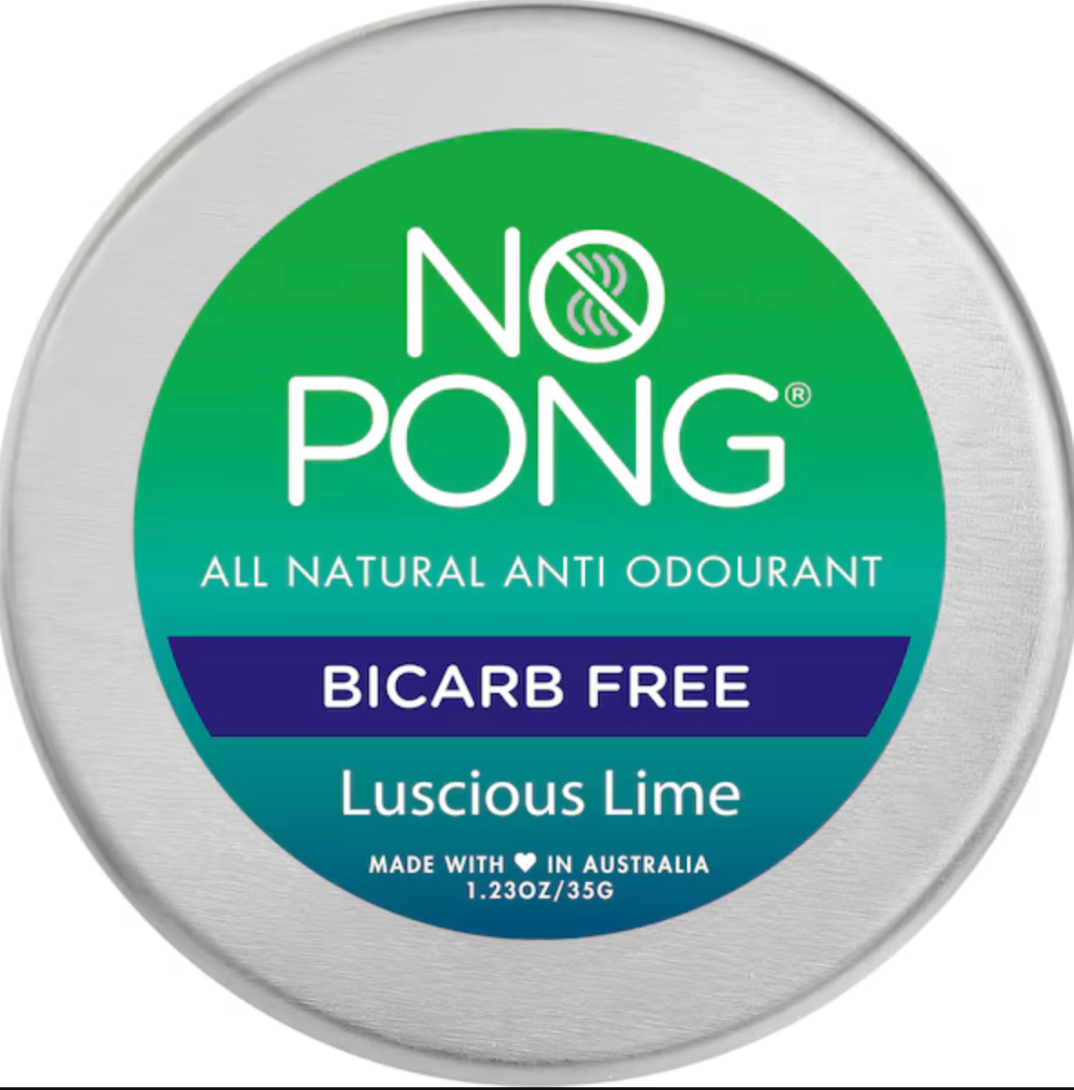 No Pong - Luscious Lime Bicarb Free 35g