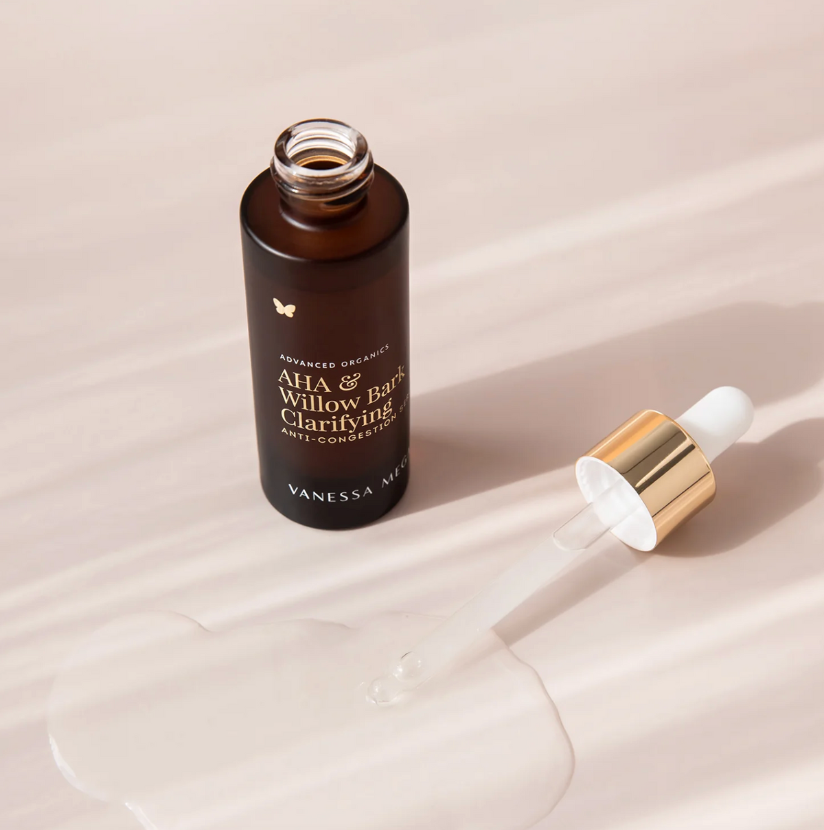 Vanessa Megan AHA & Willow Bark Clarifying Anti-Congestion Serum 30ml